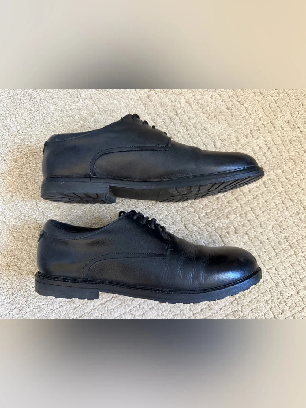 Zara Boys Black Dress Shoes – Size 6
